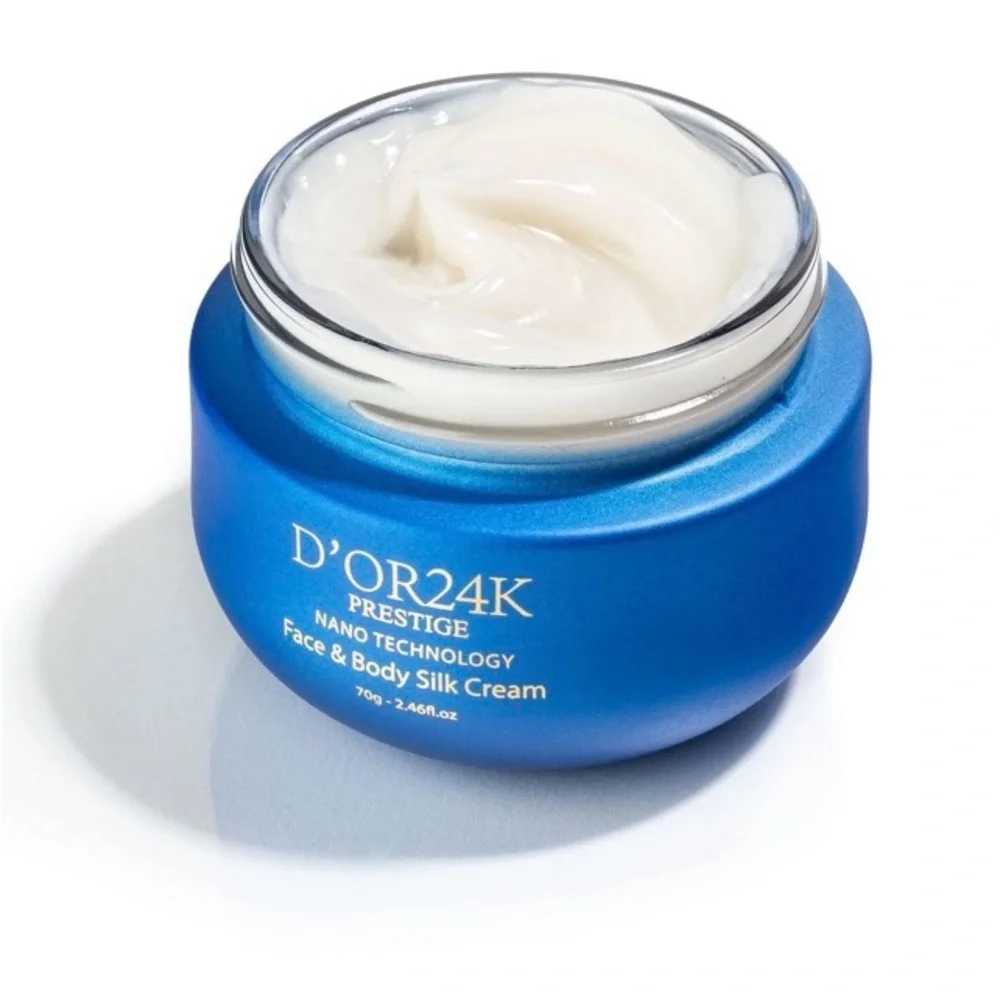 D’OR 24K Prestige Nano Technology Face & Body Silk Cream 70g/2.46fl.oz. NWOB
